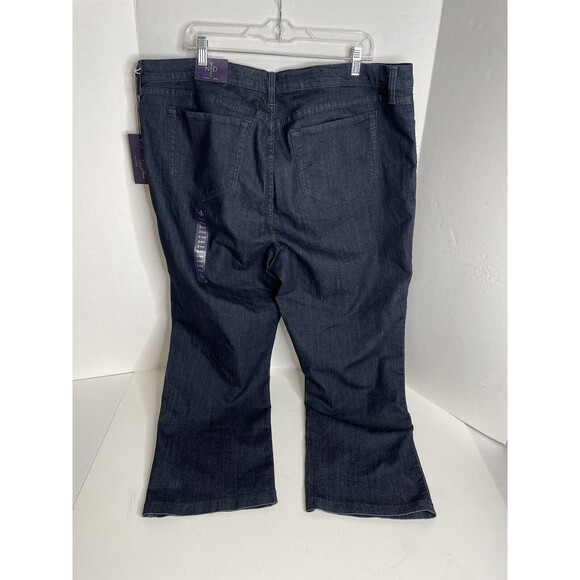 New NYDJ Not Your Daughters Ankle Jeans 24W, Dark Blue Denim, NWT MSRP $114 - Picture 8 of 11